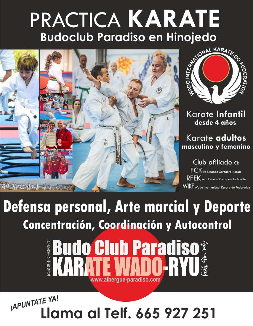 Karate Hinojedo Budoclub Paradiso Suances Wado Wim Massee